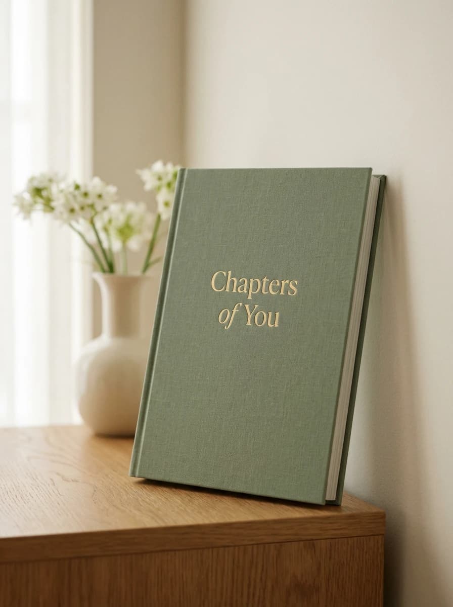 Chapters of You premium hardcover book